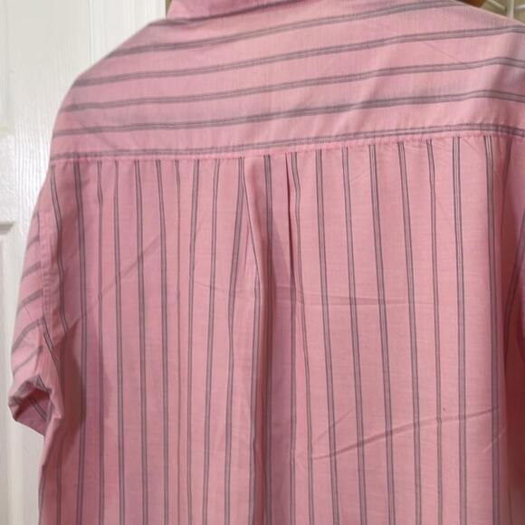 Ralph Lauren - Vintage 90s Casual Button Down - Pink - Large - Picture 9 of 12
